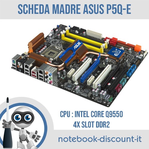 Scheda madre asus p5q mb - scheda, p5q-e