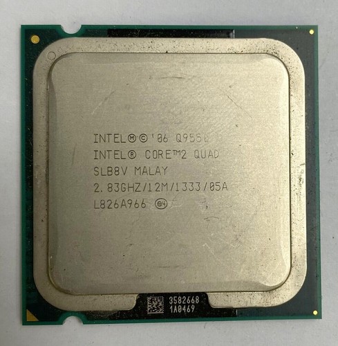 Cpu intel core quad q9550 - cpu,