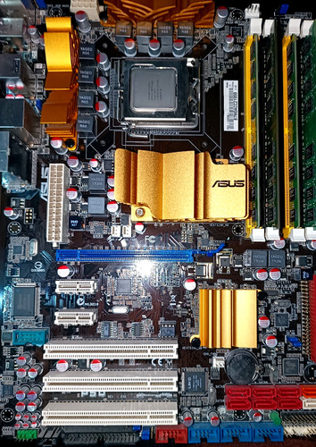 Piattaforma retrò lga775 - retrò,
