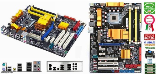 Scheda madre socket 775 asus - 775,