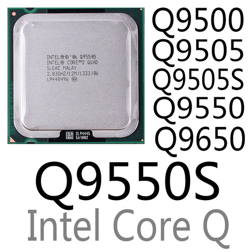Processore cpu intel q9500 - cpu,